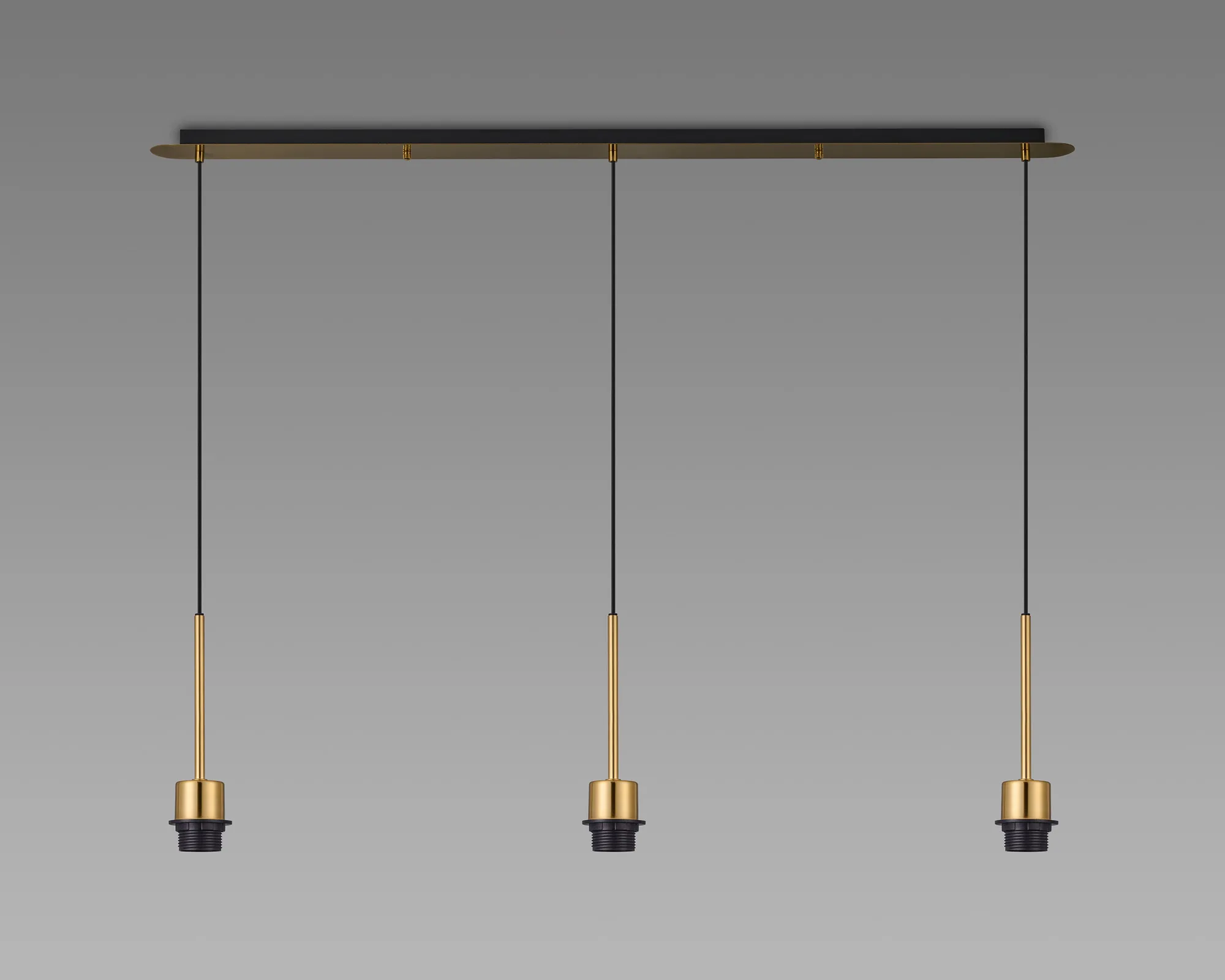 Carrie Antique Gold Ceiling Lights Deco Linear Fittings